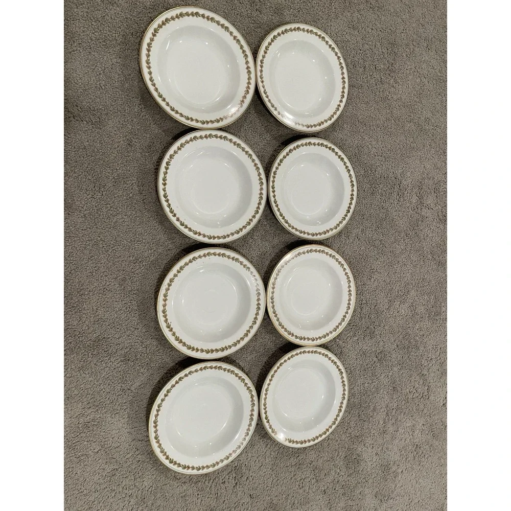 Vintage  Syracuse China Eight Salad/Pasta Bowls